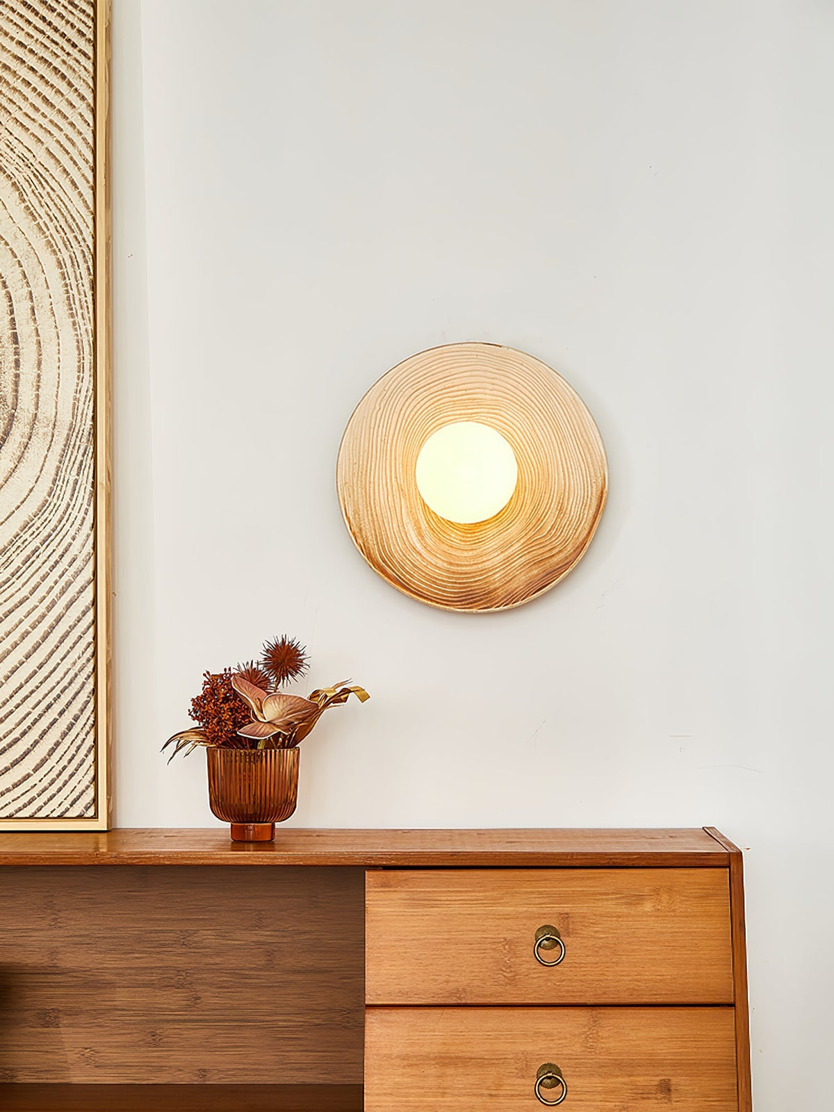 Cerarielle wandlamp Noordse Kunst Keramische wandlamp