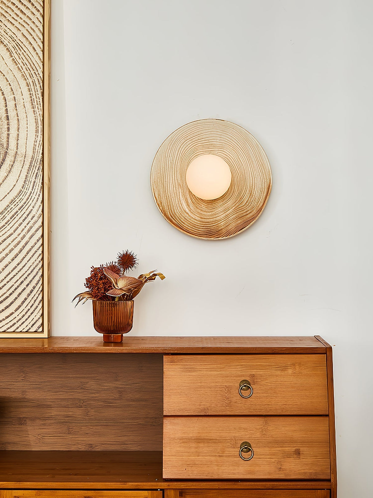 Cerarielle wandlamp Noordse Kunst Keramische wandlamp