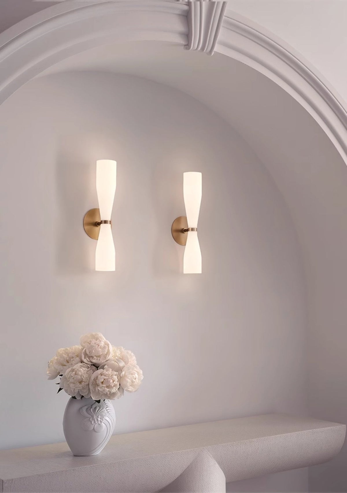 Torch Moderne wandlamp van glas