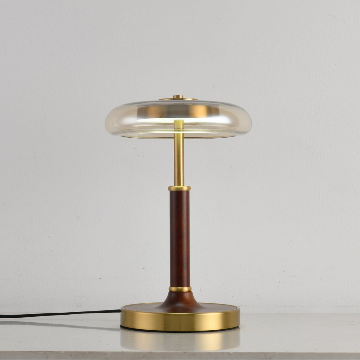 Layla Vintage glas tafellamp