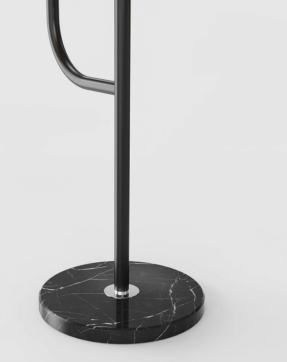 Nexc vloerlamp van marmer en hout