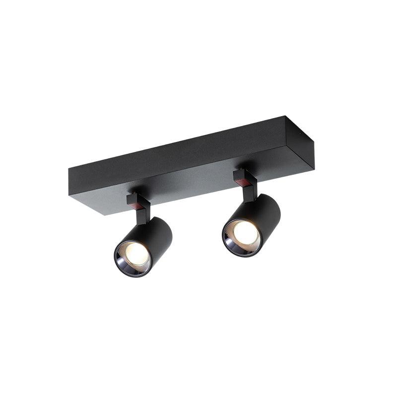 Falis POG-plafondlamp dubbel lineair met verstelbare spots