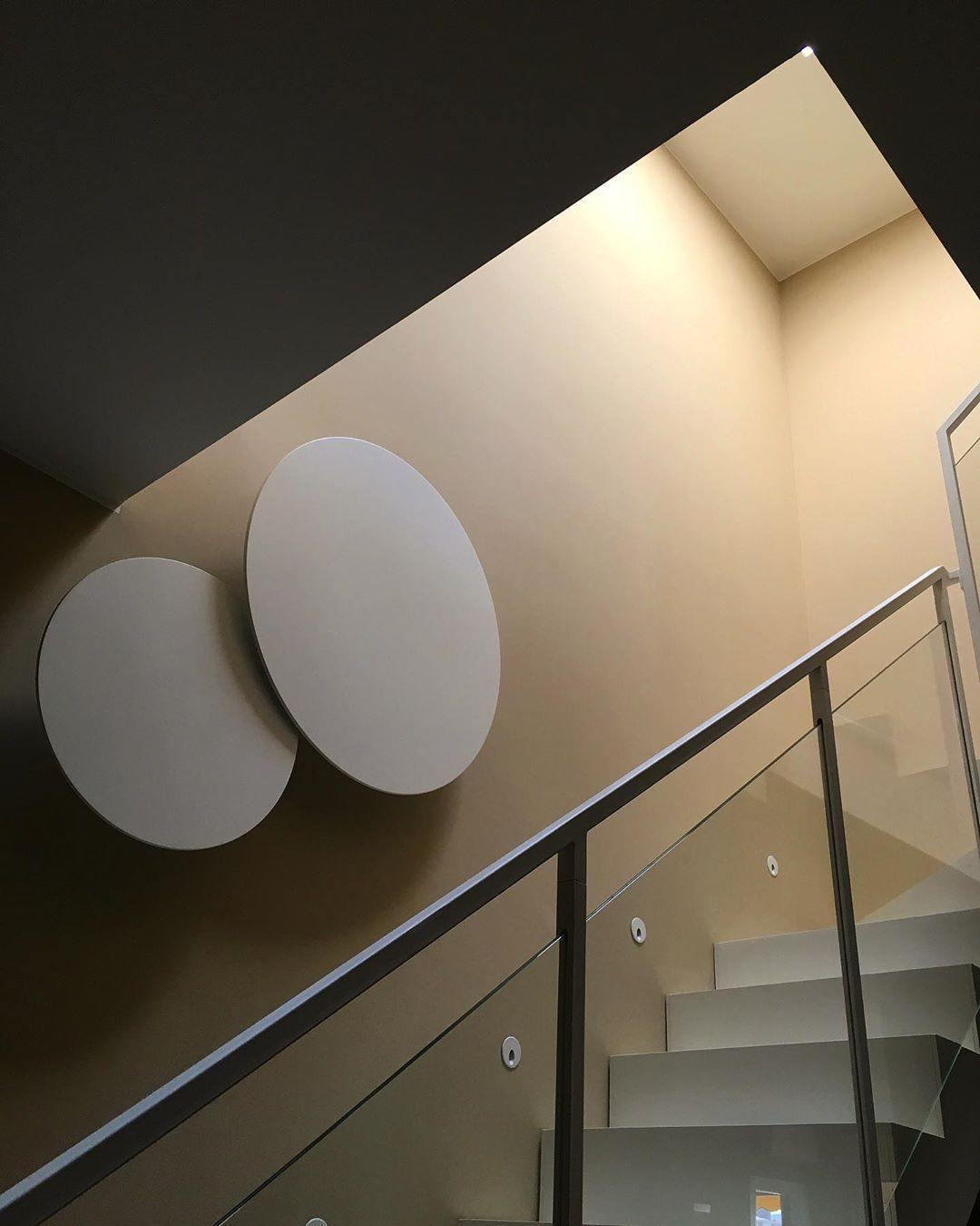 Arelis Geometrische wandlamp met Schijf