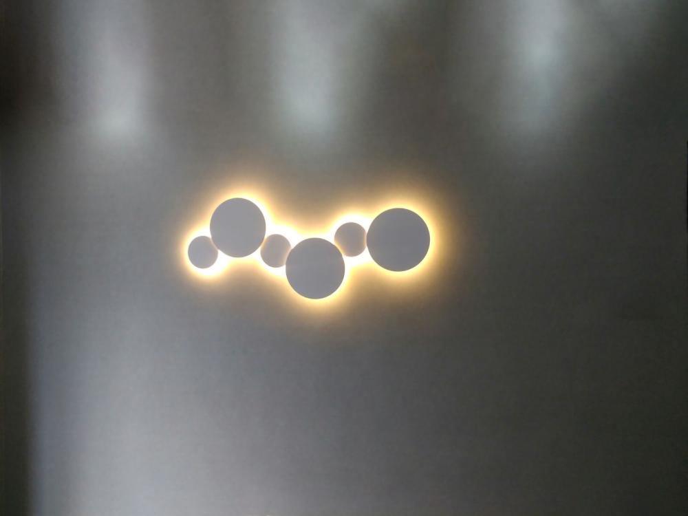 Arelis Geometrische wandlamp met Schijf