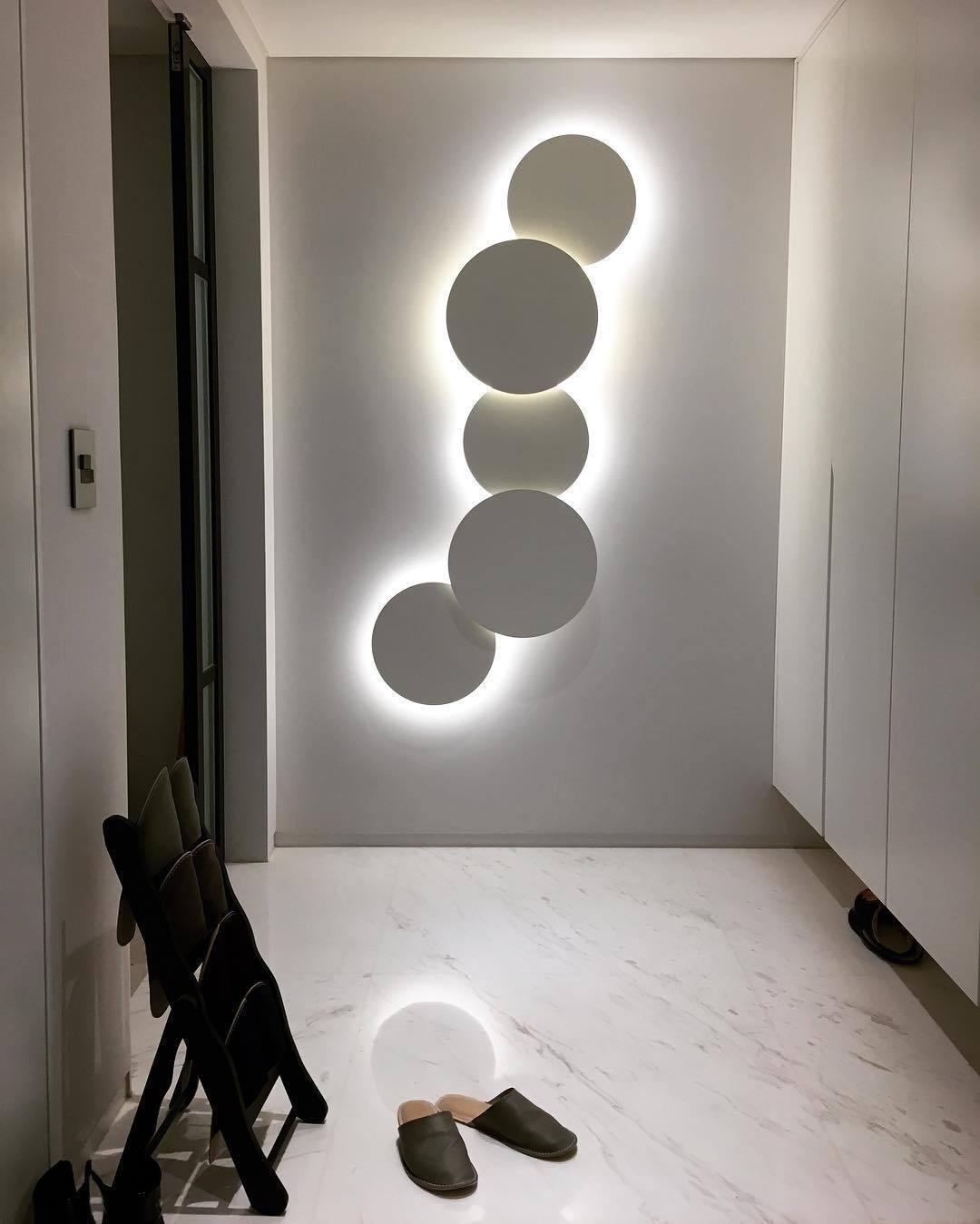 Arelis Geometrische wandlamp met Schijf