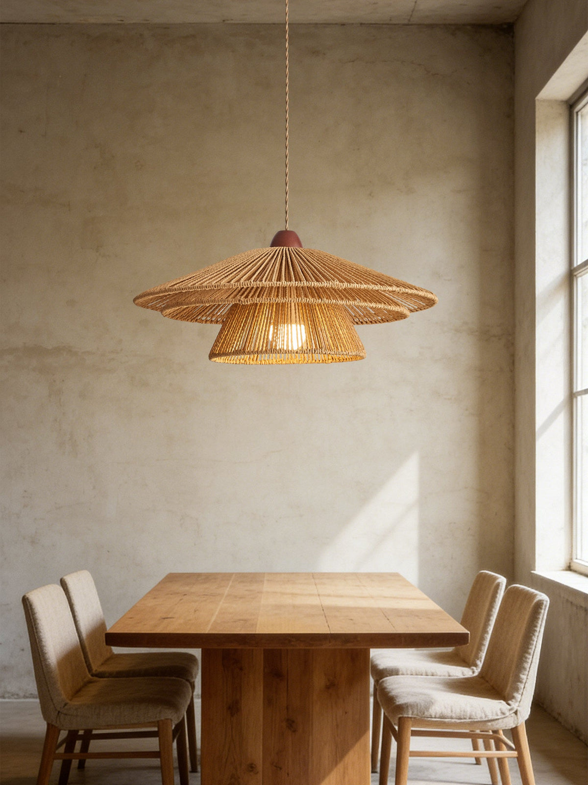 Brackenford hanglamp van papiertouw