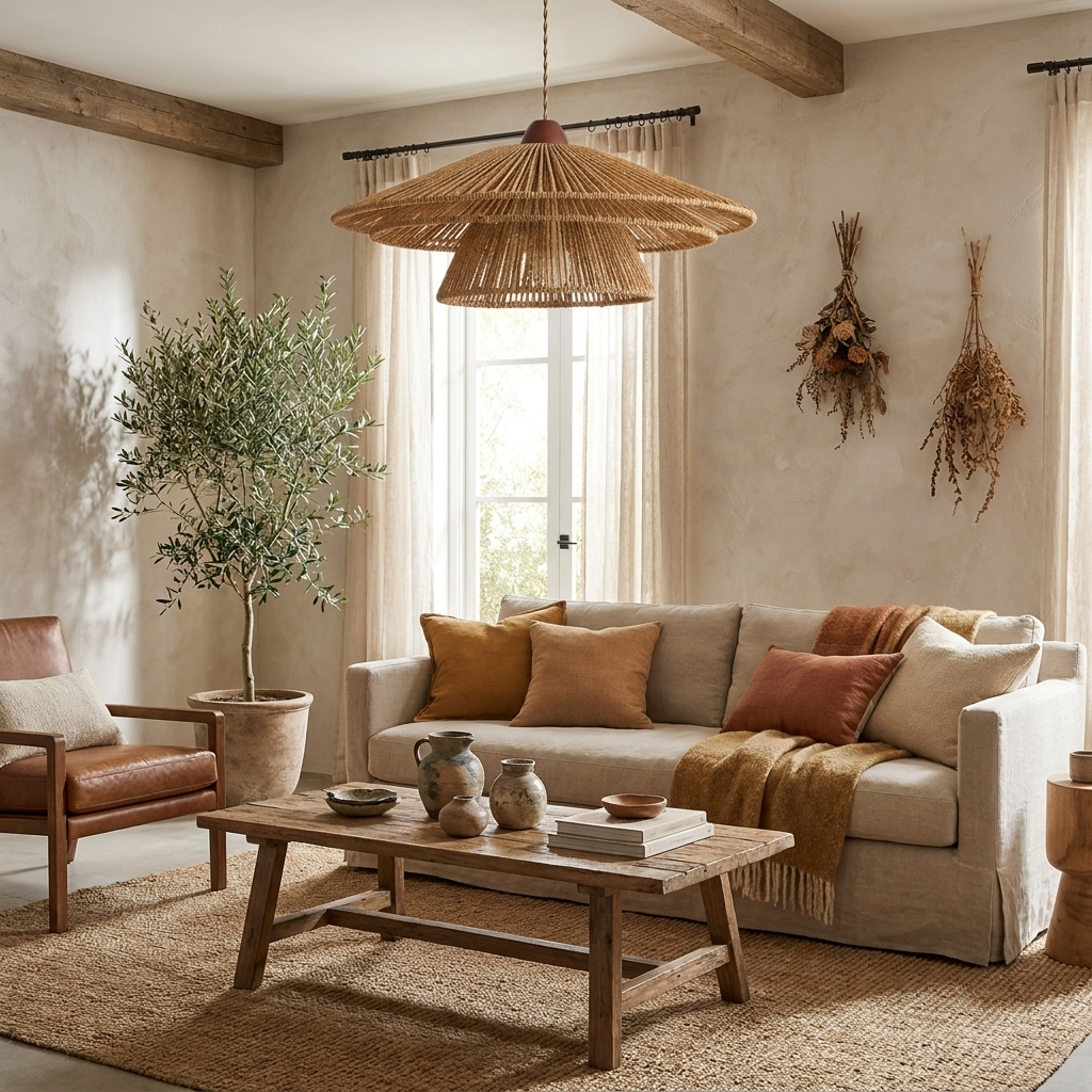 Brackenford hanglamp van papiertouw