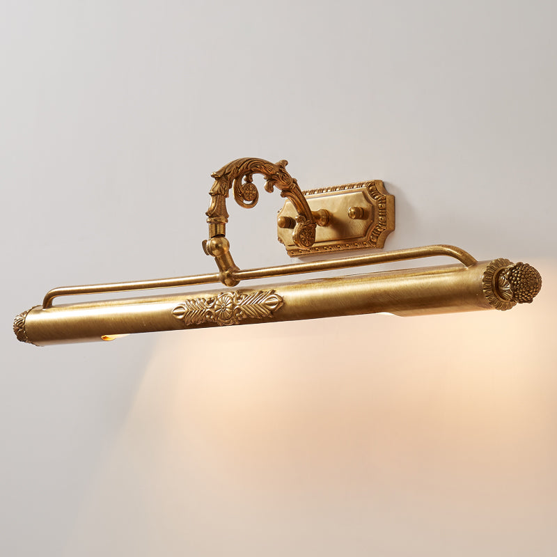 Florentin wandlamp Oudmessing Massief