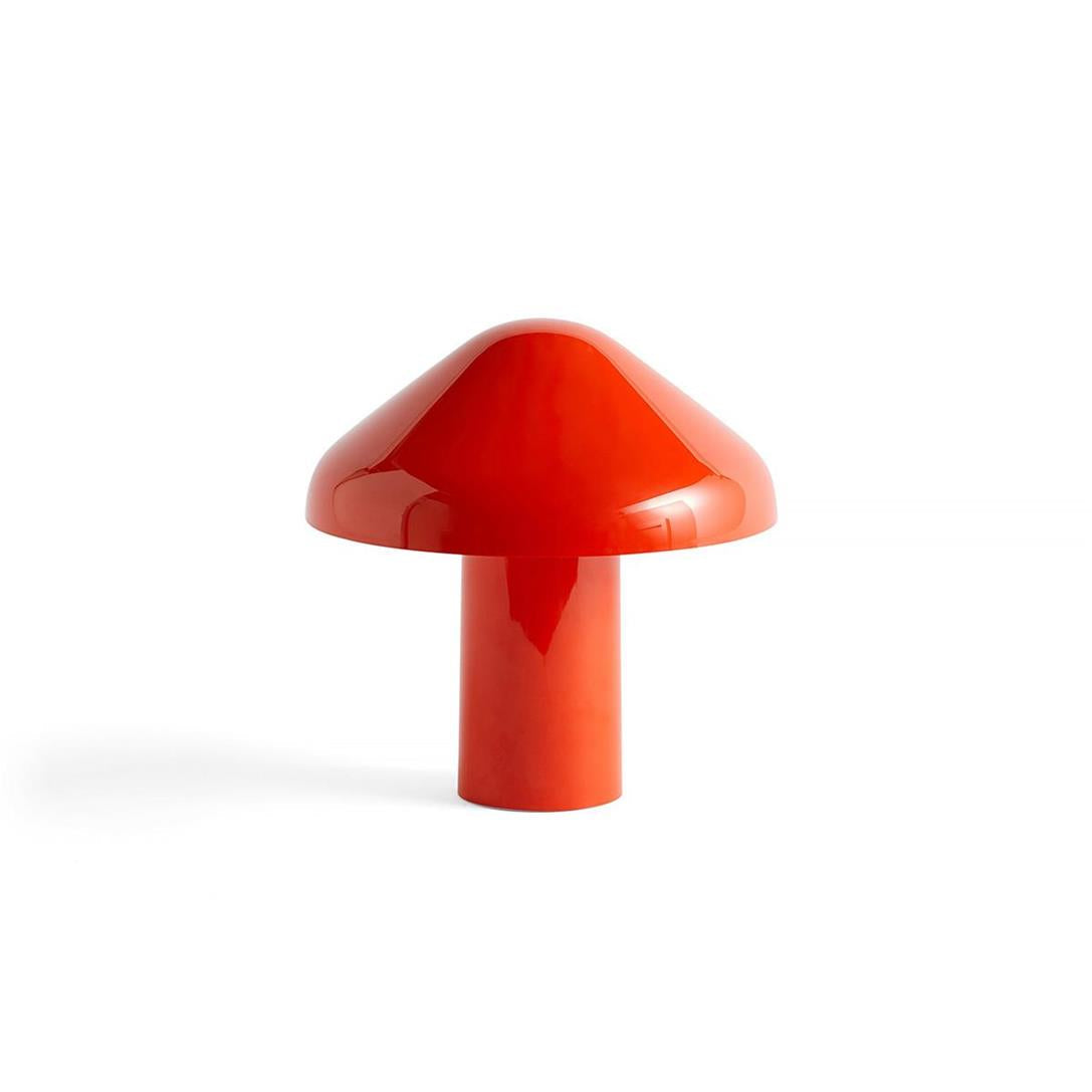 Glorange draagbare tafellamp