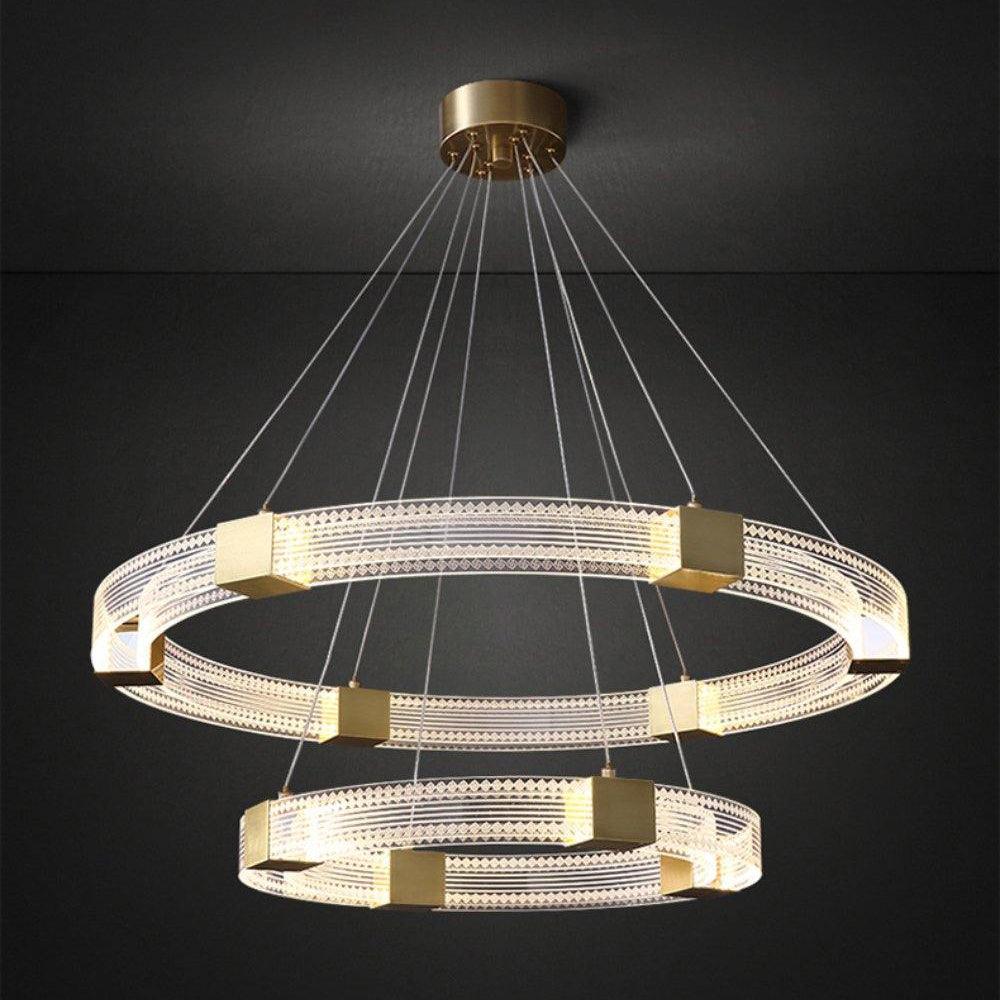 Eurdora moderne minimalistische kroonluchter met LED
