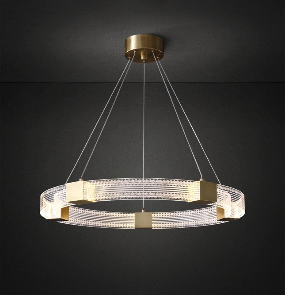 Eurdora moderne minimalistische kroonluchter met LED