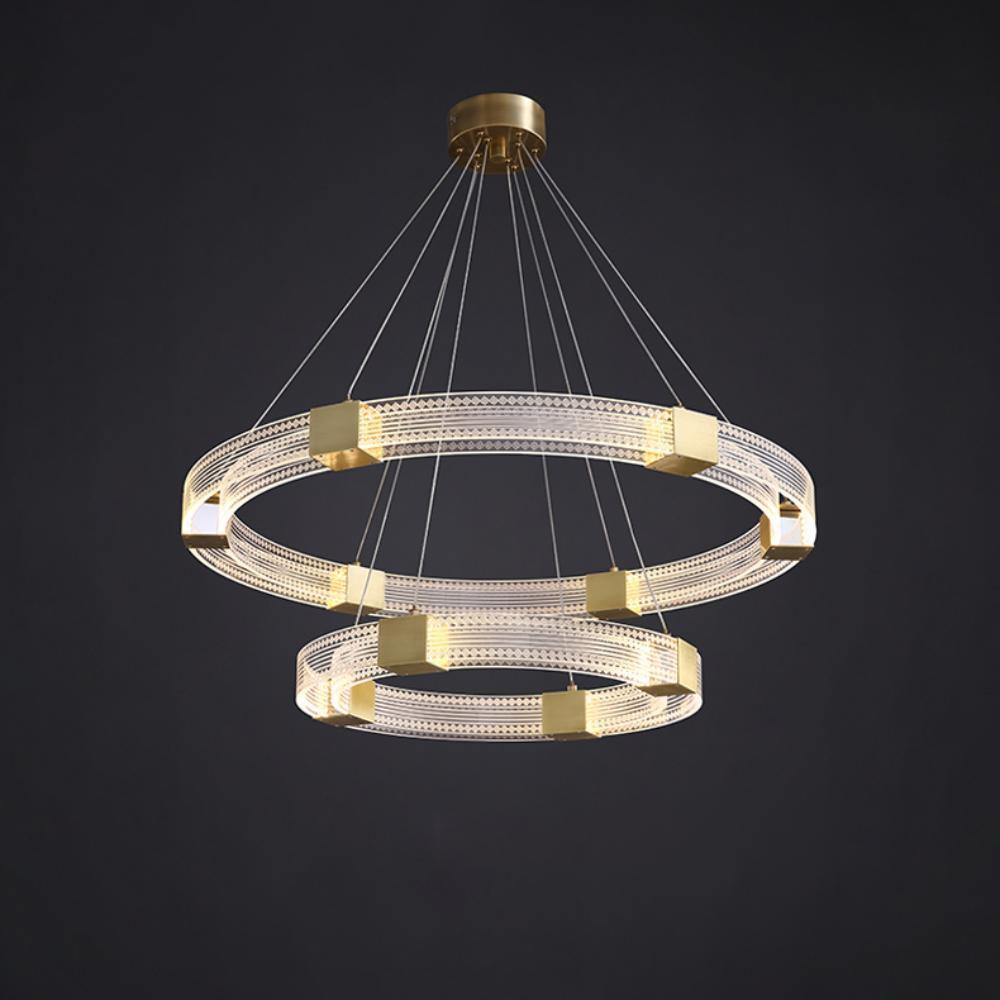 Eurdora moderne minimalistische kroonluchter met LED
