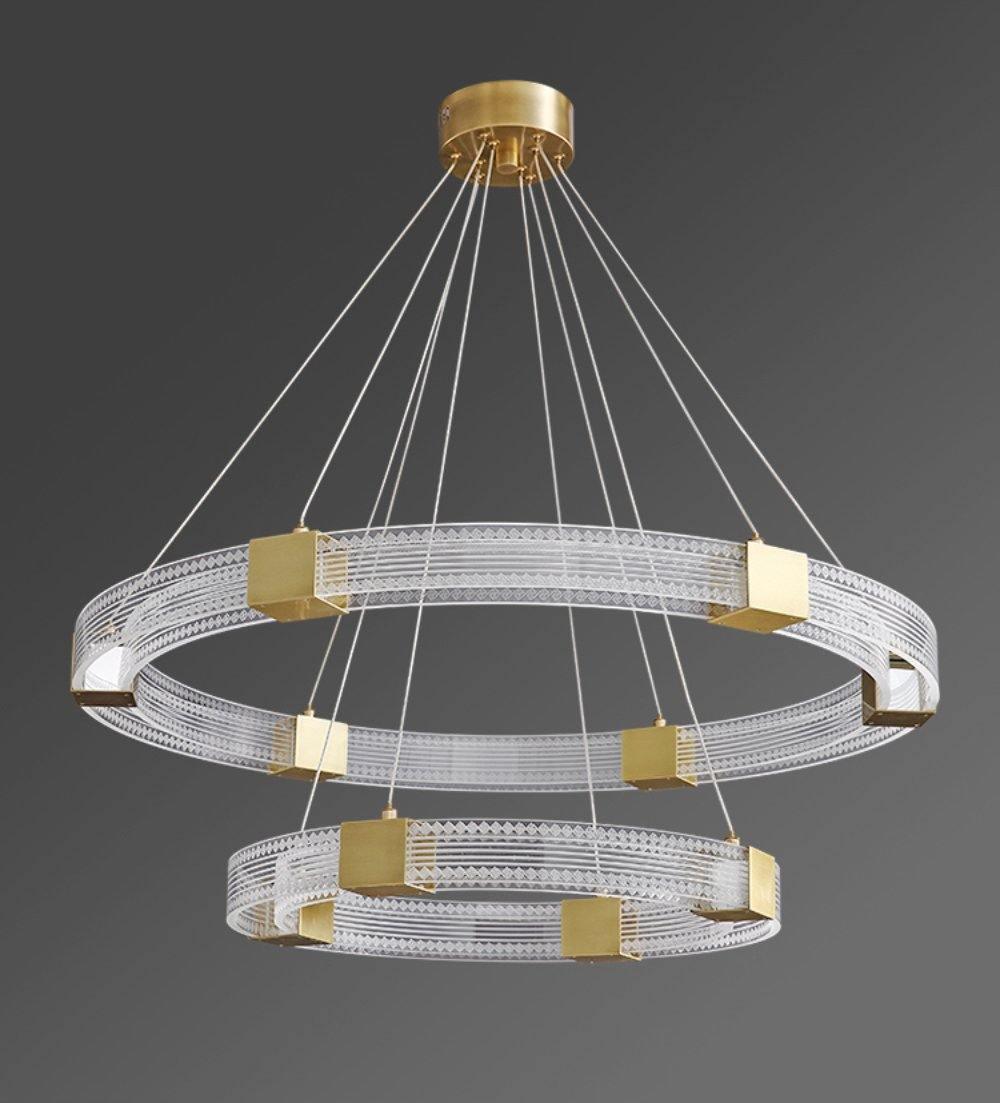 Eurdora moderne minimalistische kroonluchter met LED