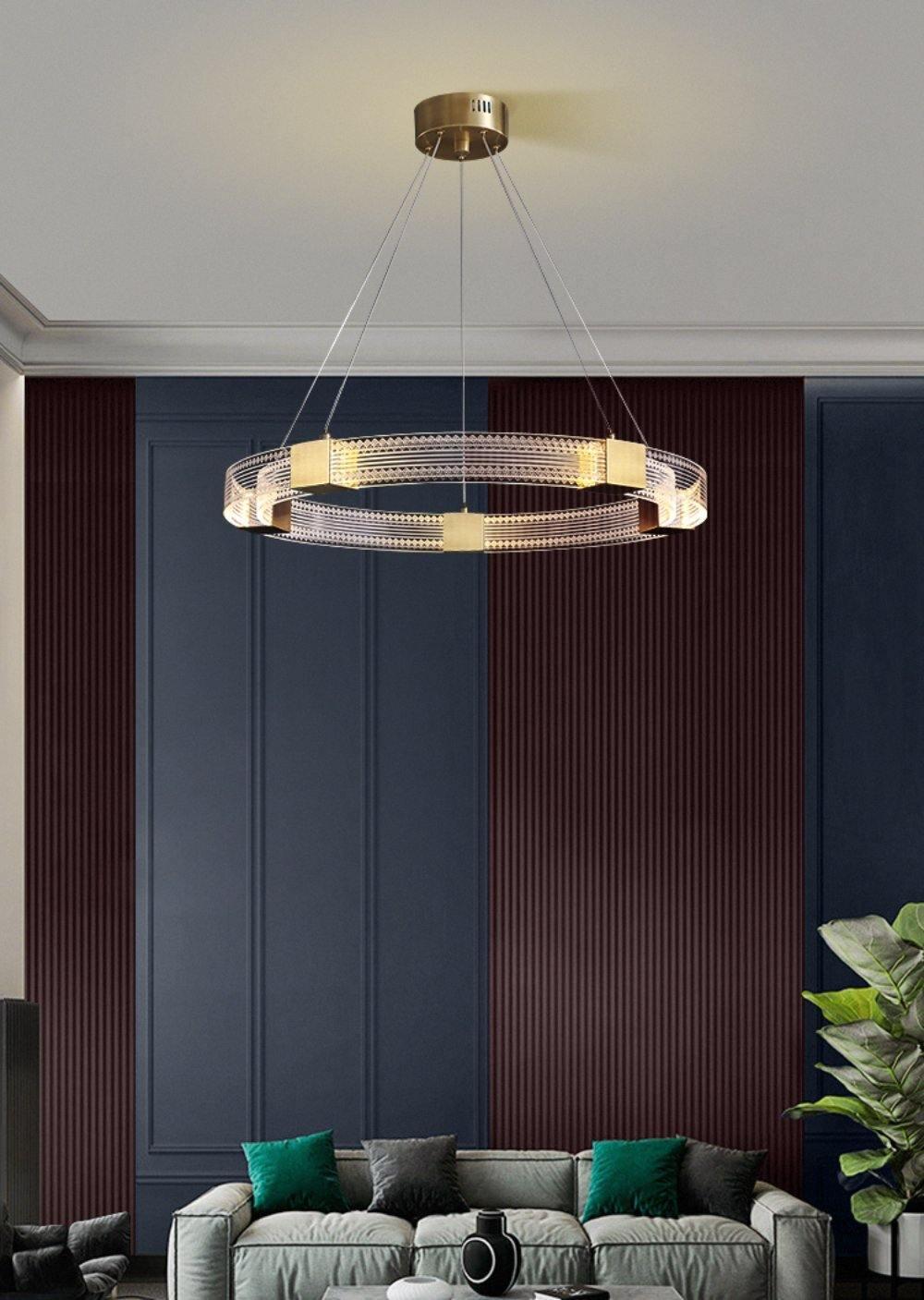 Eurdora moderne minimalistische kroonluchter met LED