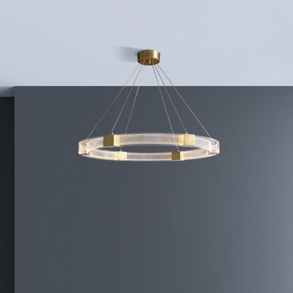Eurdora moderne minimalistische kroonluchter met LED