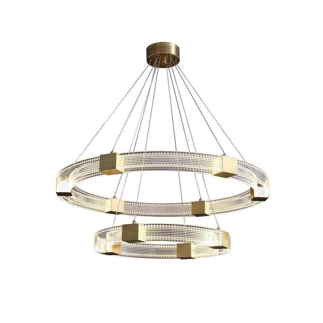 Eurdora moderne minimalistische kroonluchter met LED