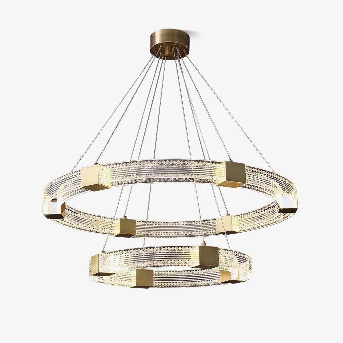 Eurdora moderne minimalistische kroonluchter met LED