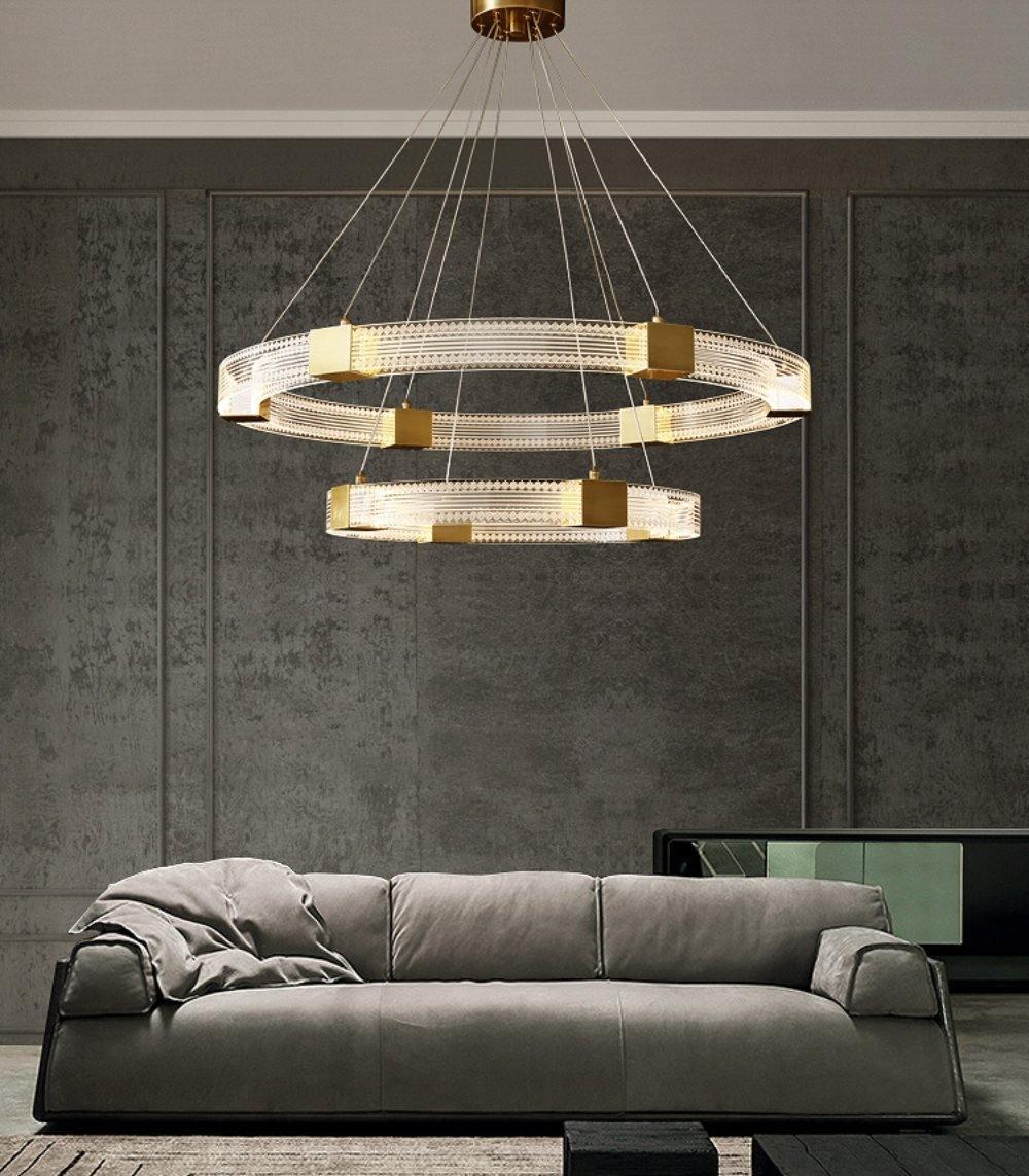 Eurdora moderne minimalistische kroonluchter met LED