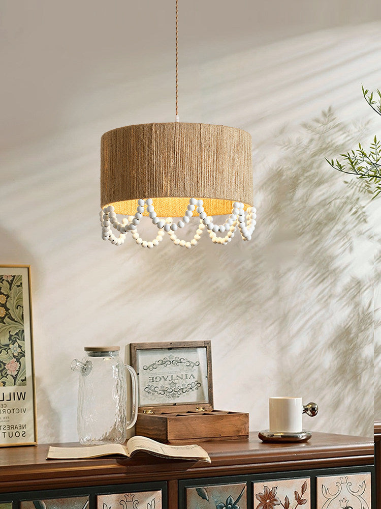 Osberhurst Hanglamp van henneptouw