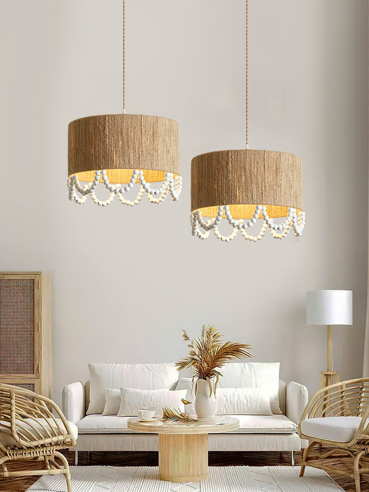Osberhurst Hanglamp van henneptouw