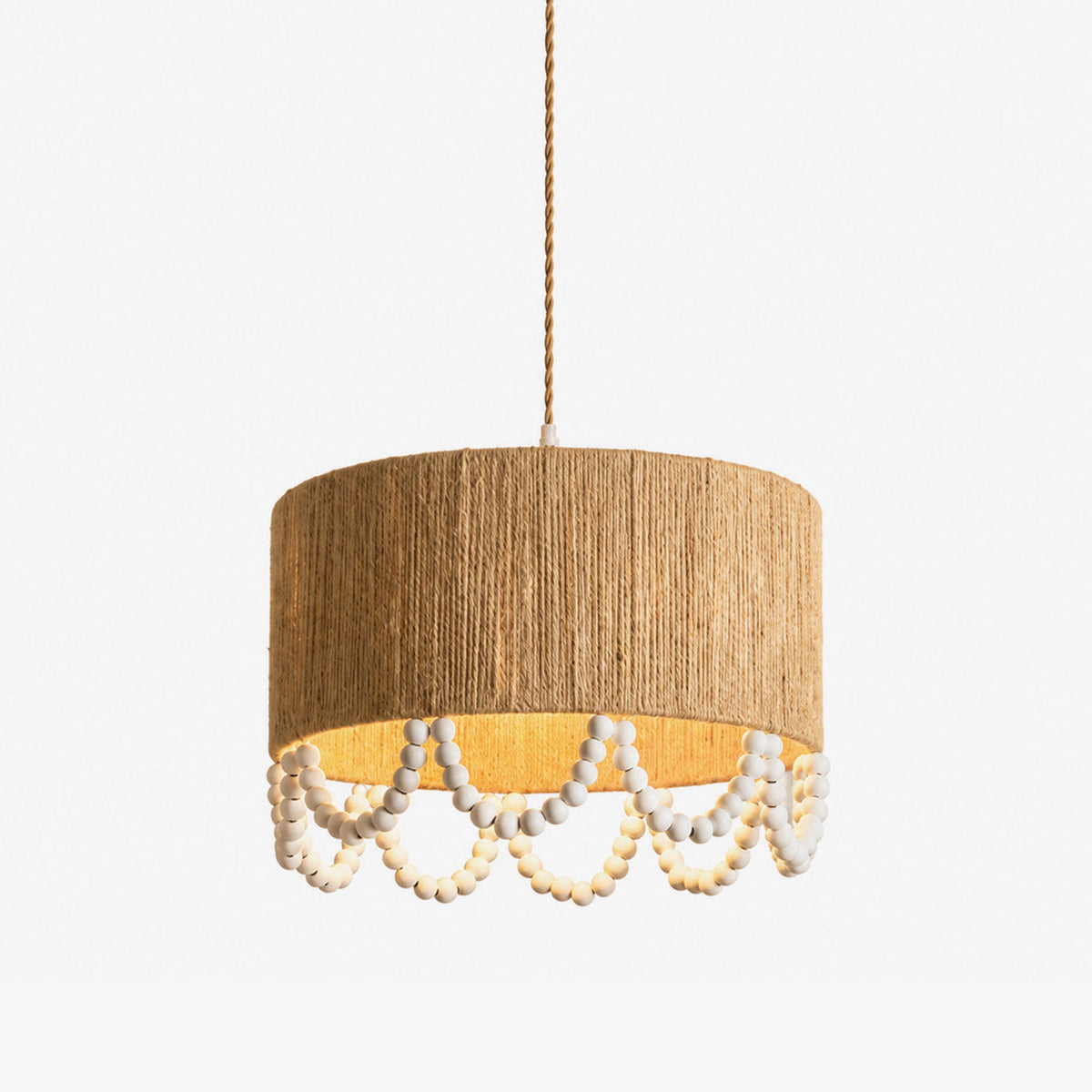 Osberhurst Hanglamp van henneptouw