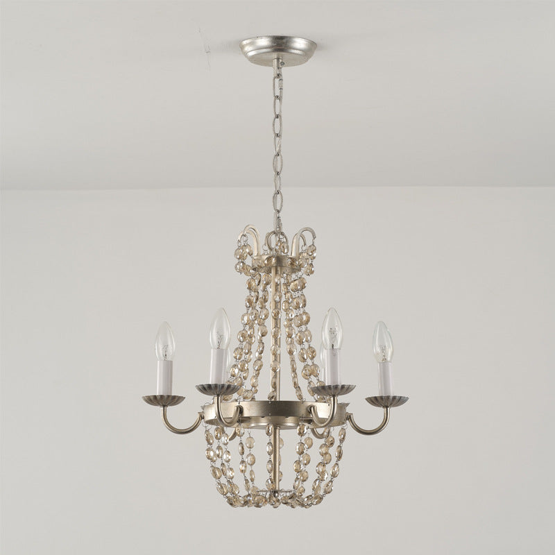Luxinine Vintage Vloermarkt Kroonluchter met Kristal