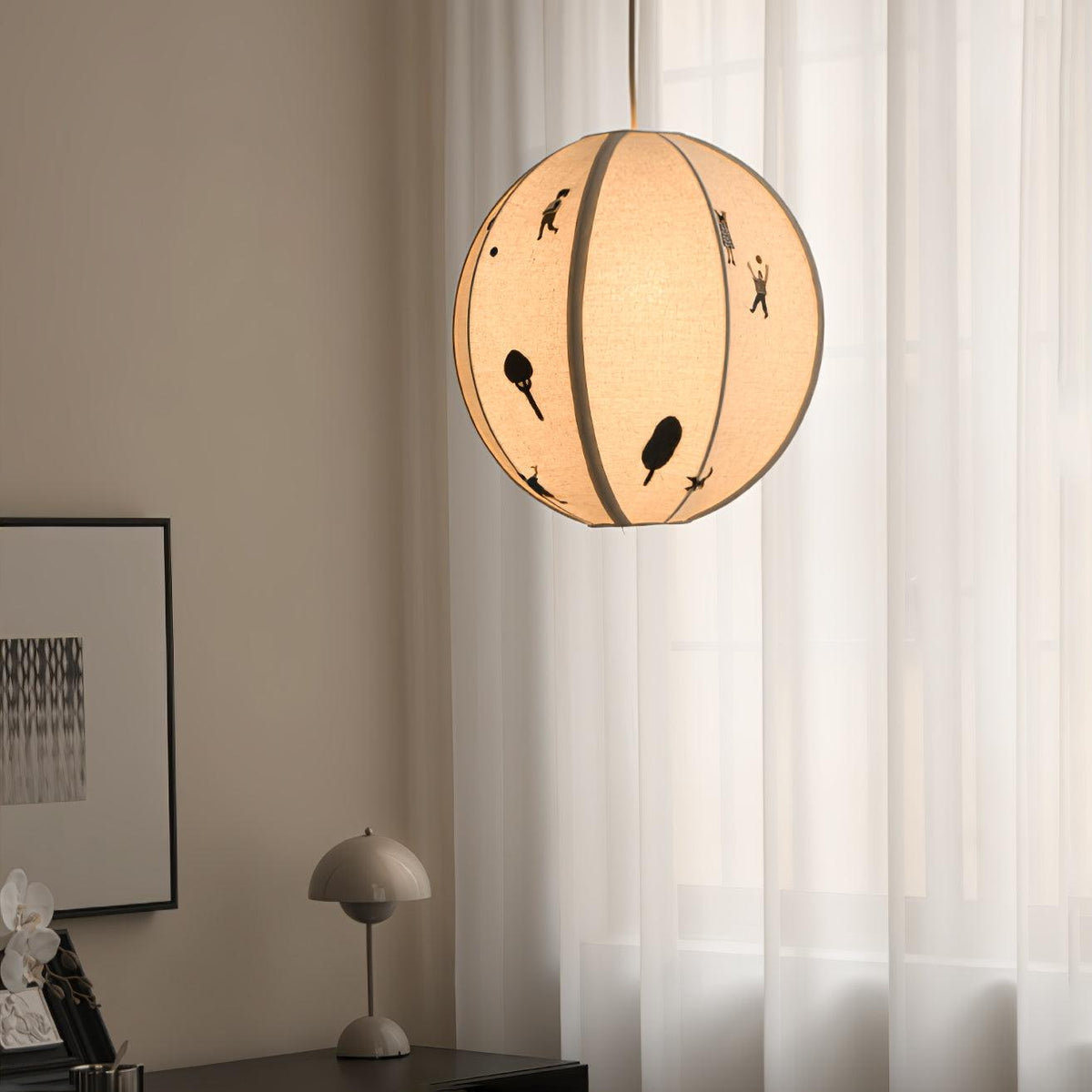 Avin hanglamp van stof
