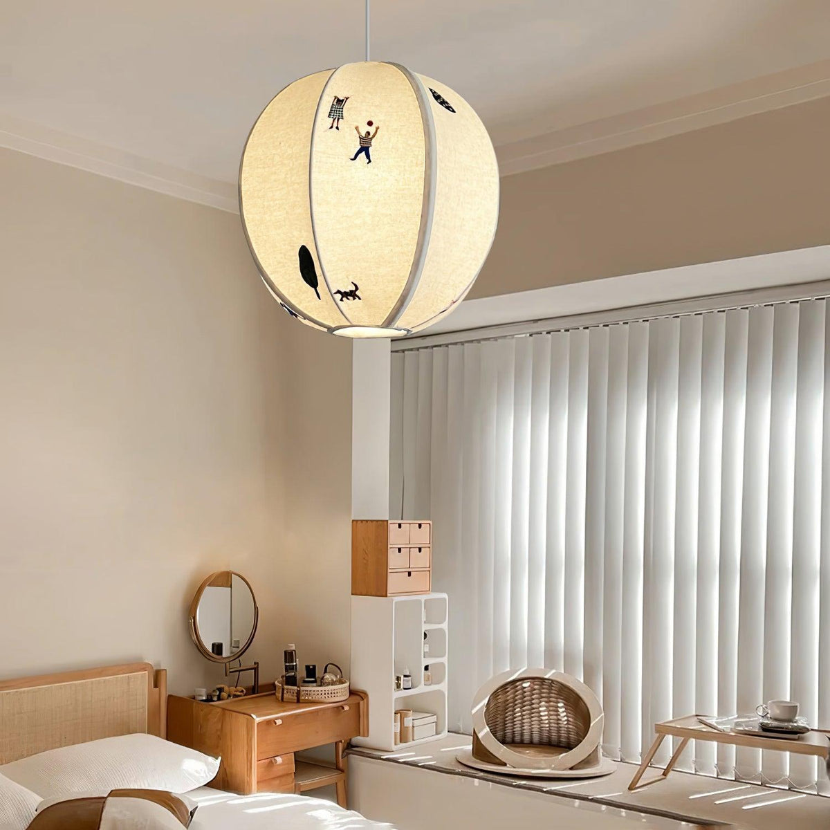 Avin hanglamp van stof