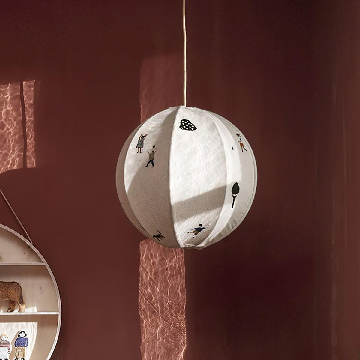 Avin hanglamp van stof