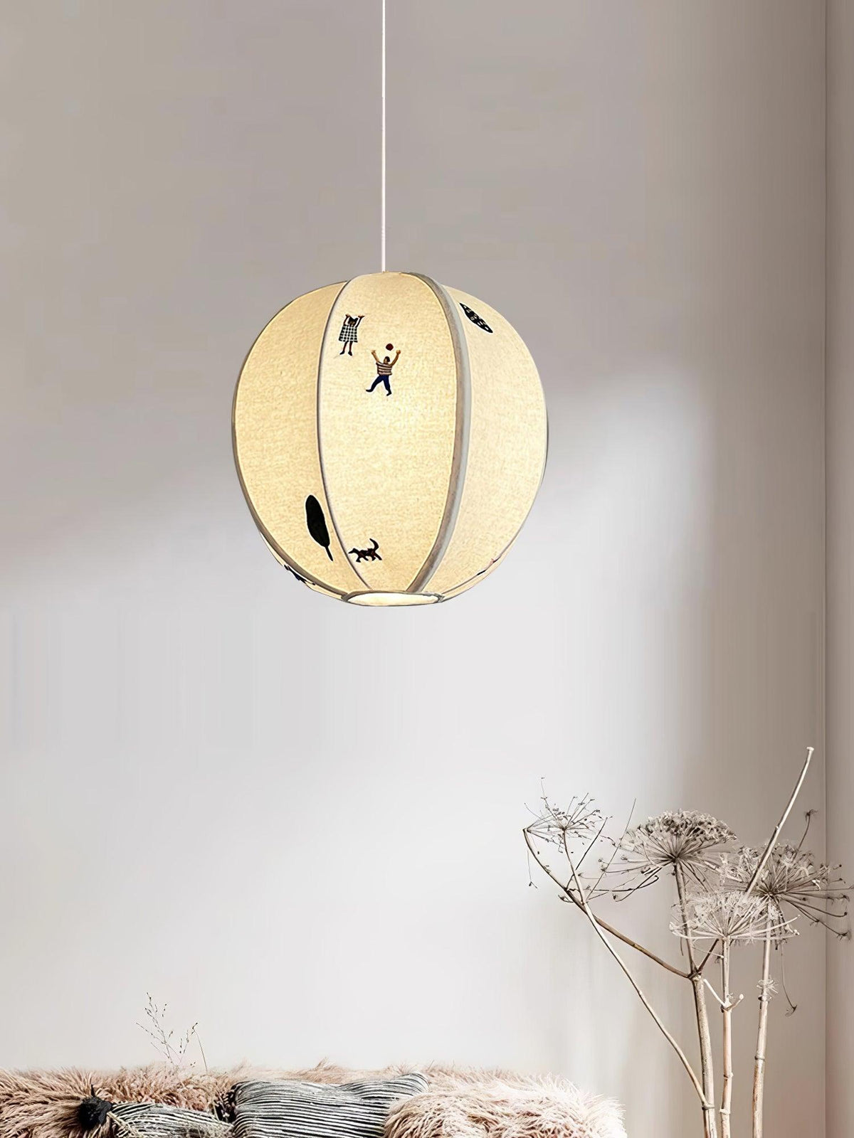 Avin hanglamp van stof