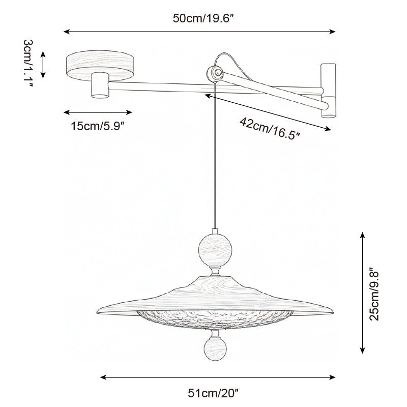 Terienielle hanglamp