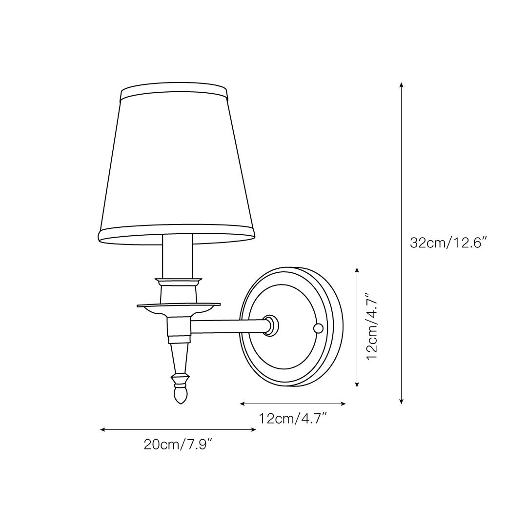Viraeelle wandlamp