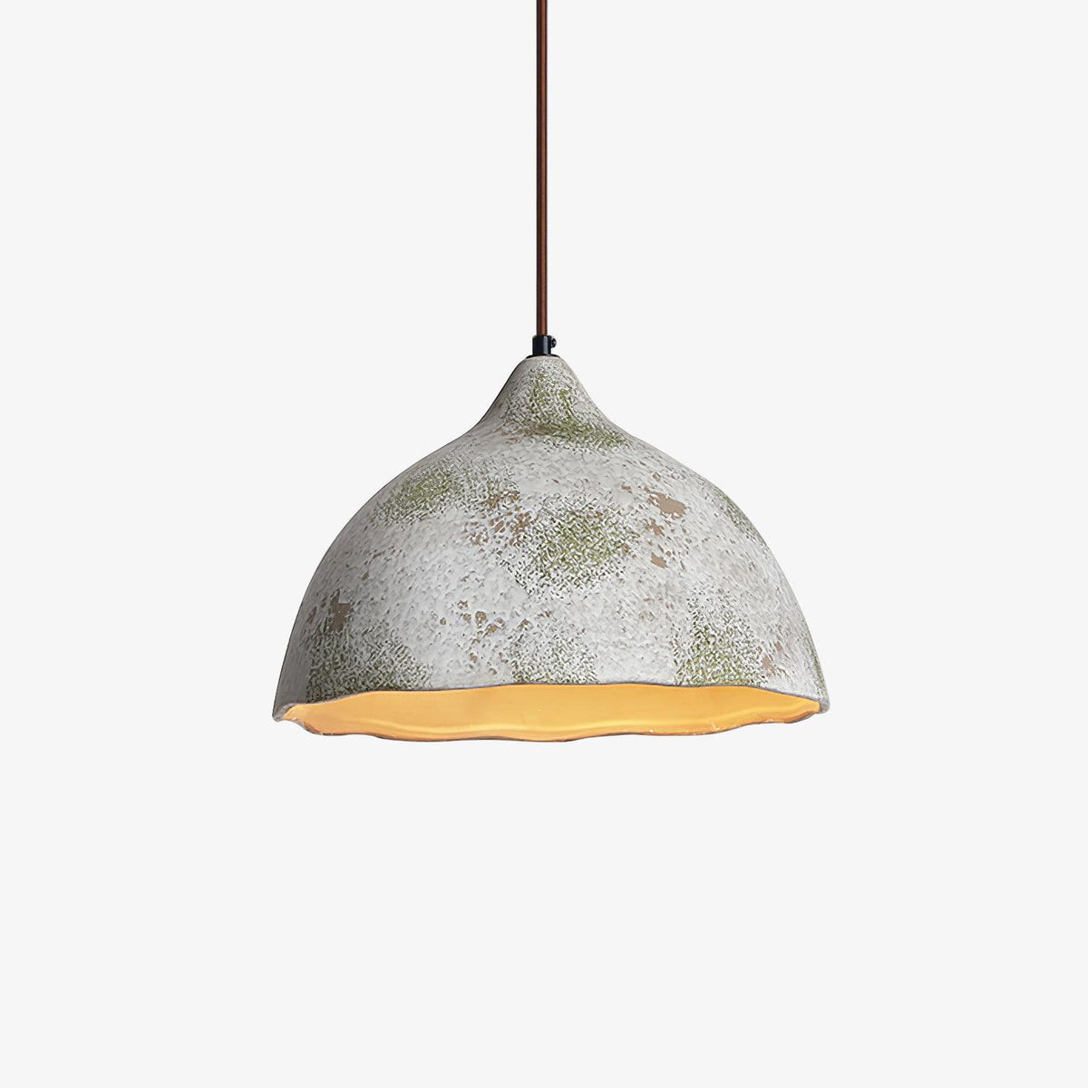 Moss Minimalistische hanglamp van hout