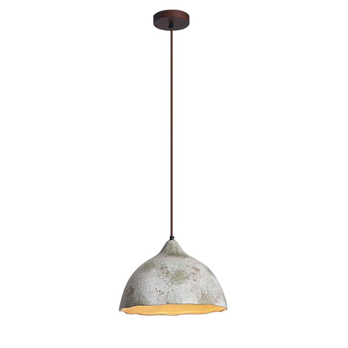 Moss Minimalistische hanglamp van hout