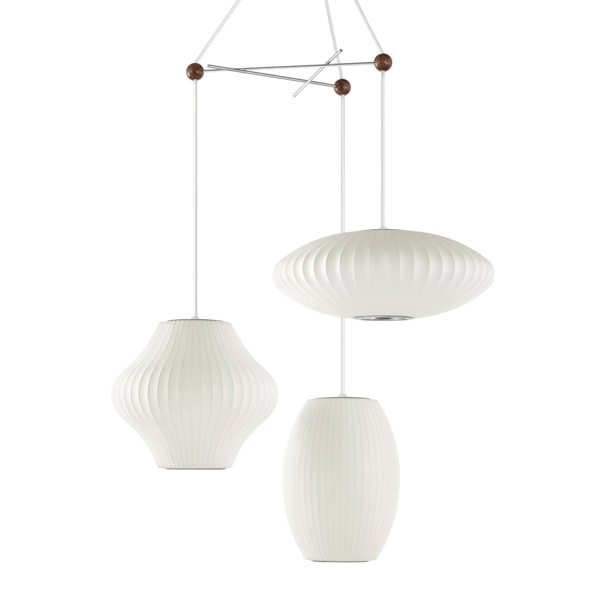 Fisoren Moderne hanglamp van zijde