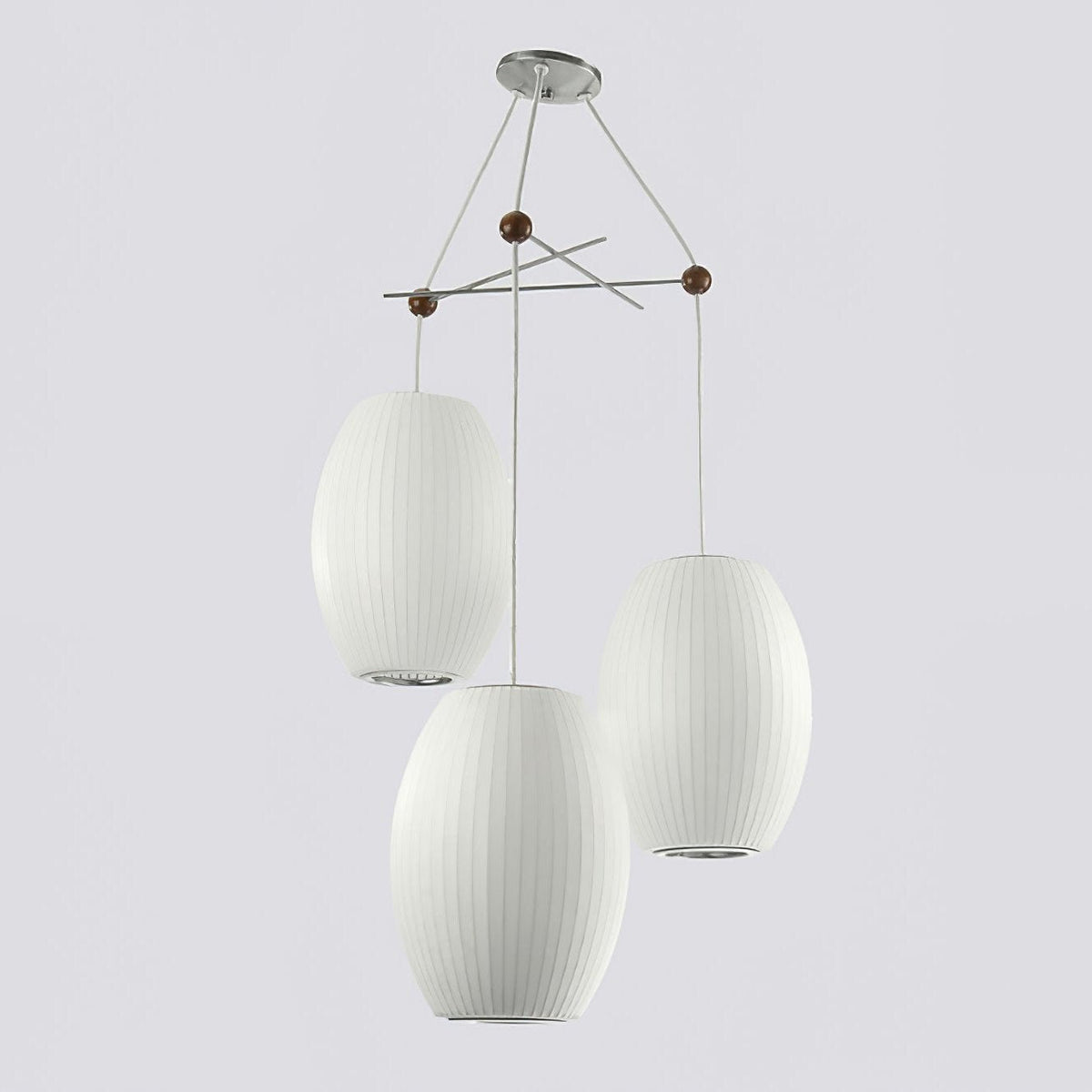 Fisoren Moderne hanglamp van zijde