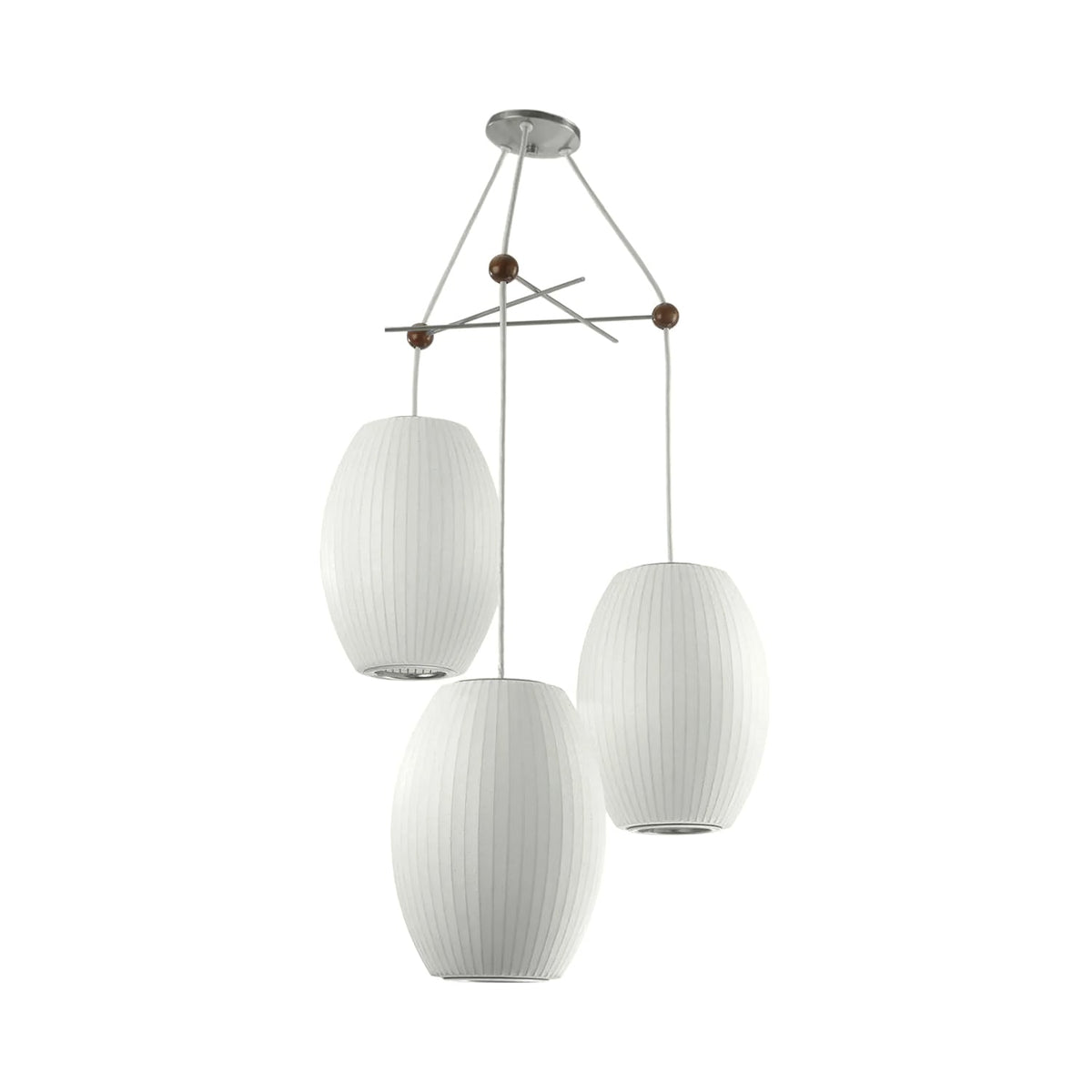 Fisoren Moderne hanglamp van zijde