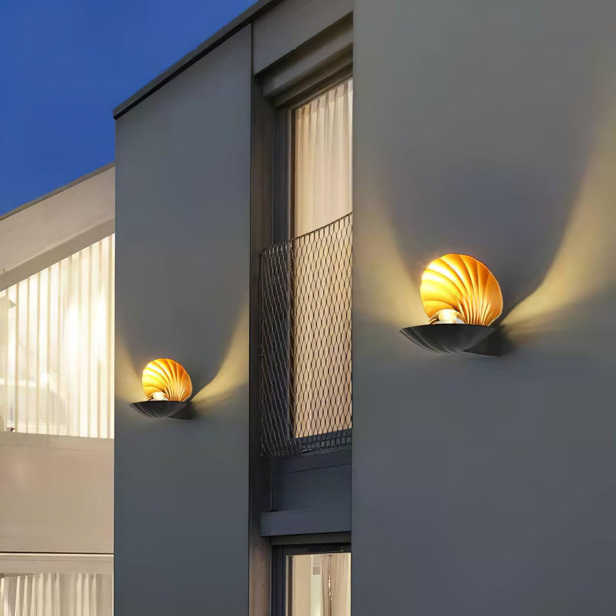 Lumieria wandlamp Pearl Clam