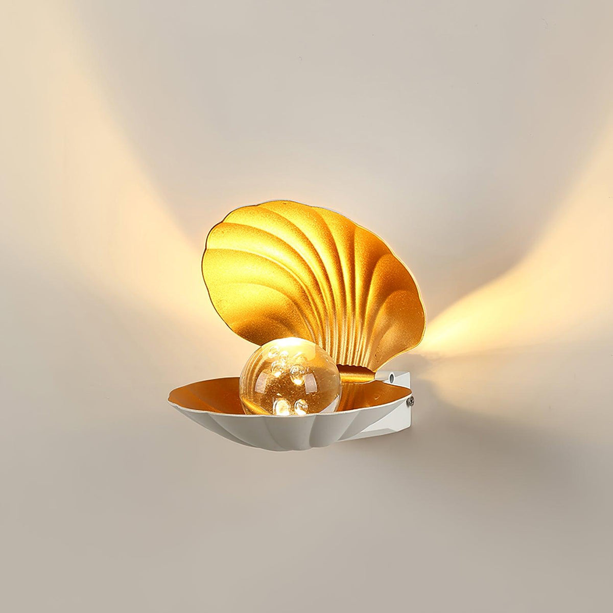 Lumieria wandlamp Pearl Clam