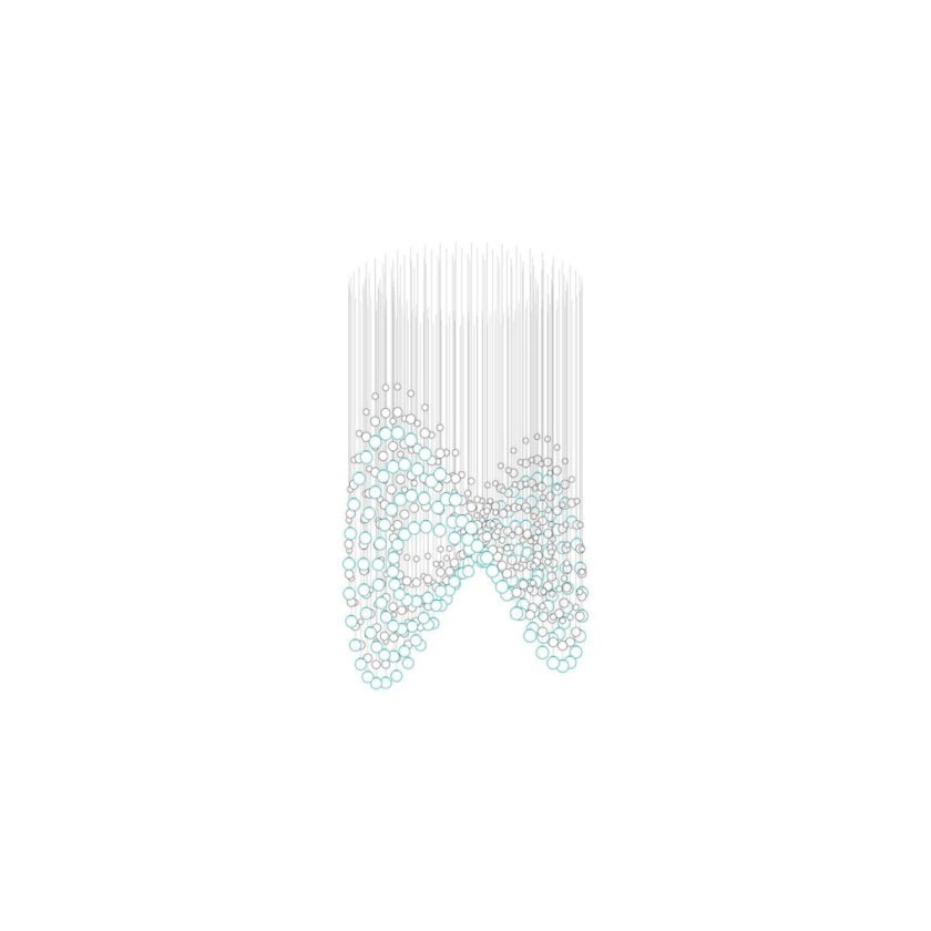 Pearl Veil Couture Cascade Customize Kroonluchter