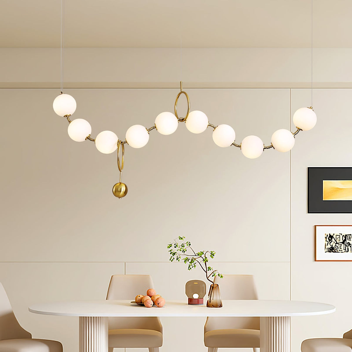 Eirinielle Hanglamp Halsketting Glas