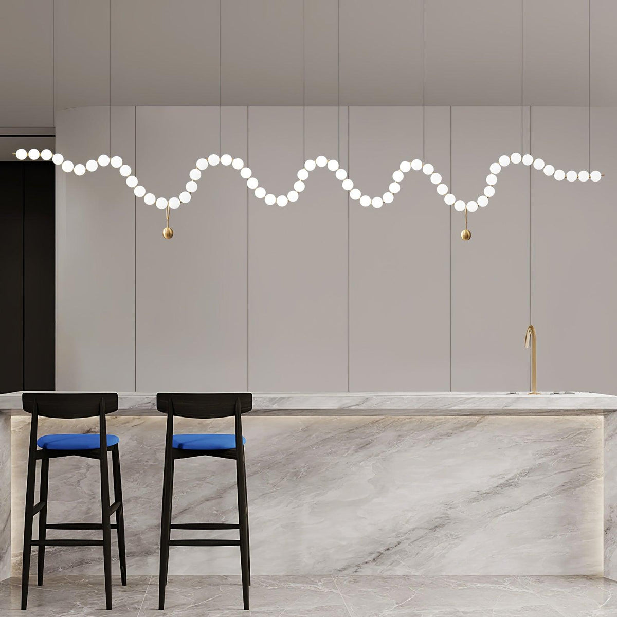 Gem Moderne kroonluchter van acryl