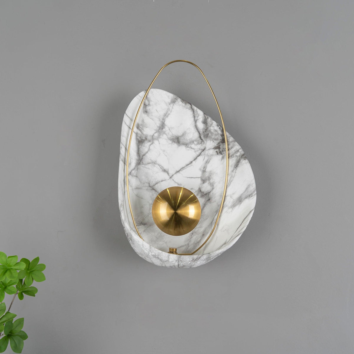 Vethaora Premium Noordse kunst Pearl hars wandlamp