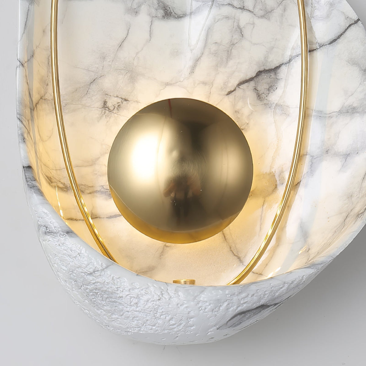 Vethaora Premium Noordse kunst Pearl hars wandlamp