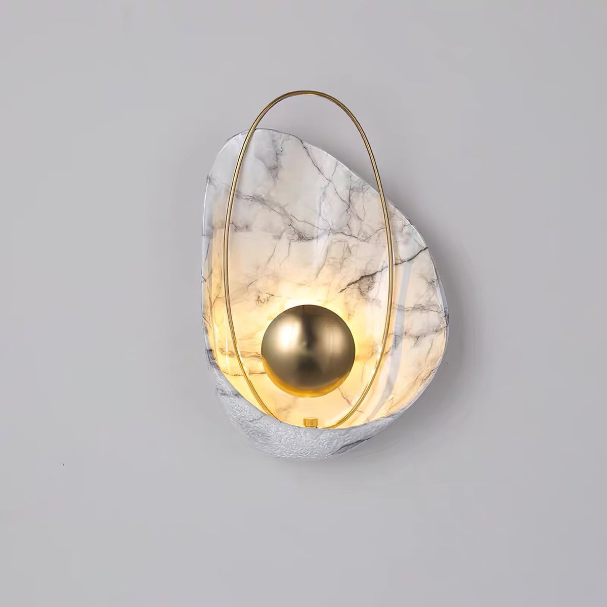 Vethaora Premium Noordse kunst Pearl hars wandlamp