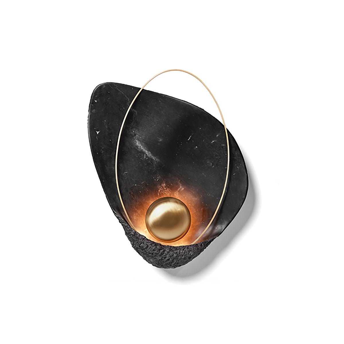 Vethaora Premium Noordse kunst Pearl hars wandlamp