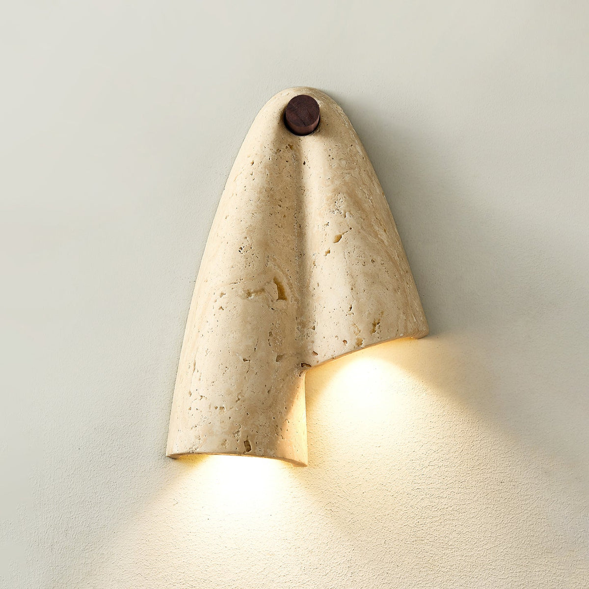 Seralaya travertin wandlamp