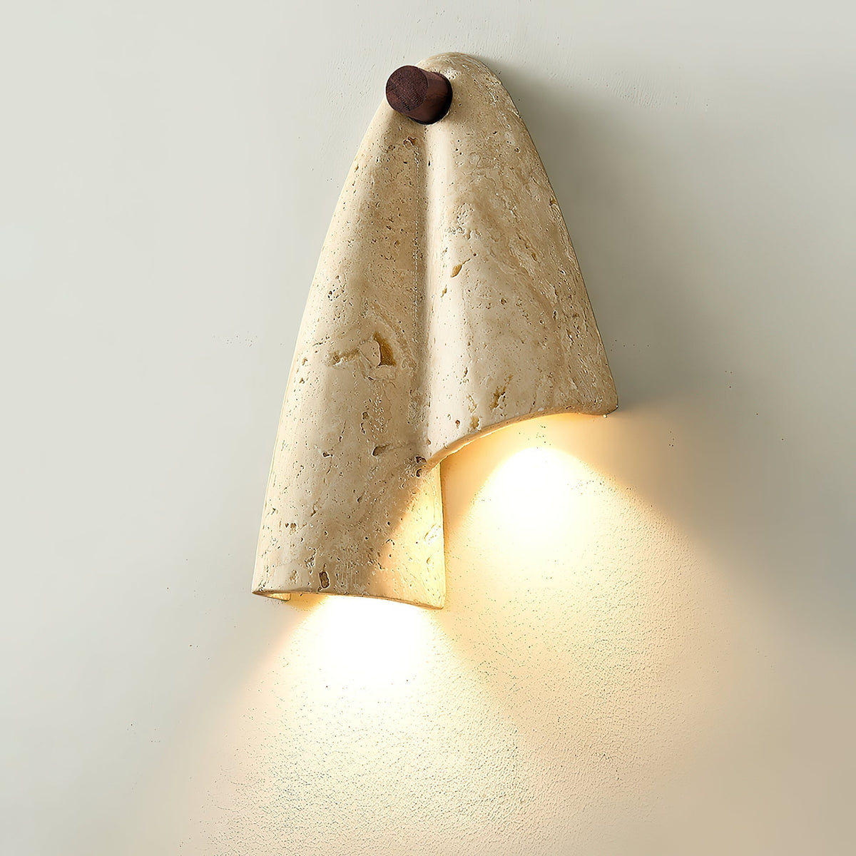Seralaya travertin wandlamp