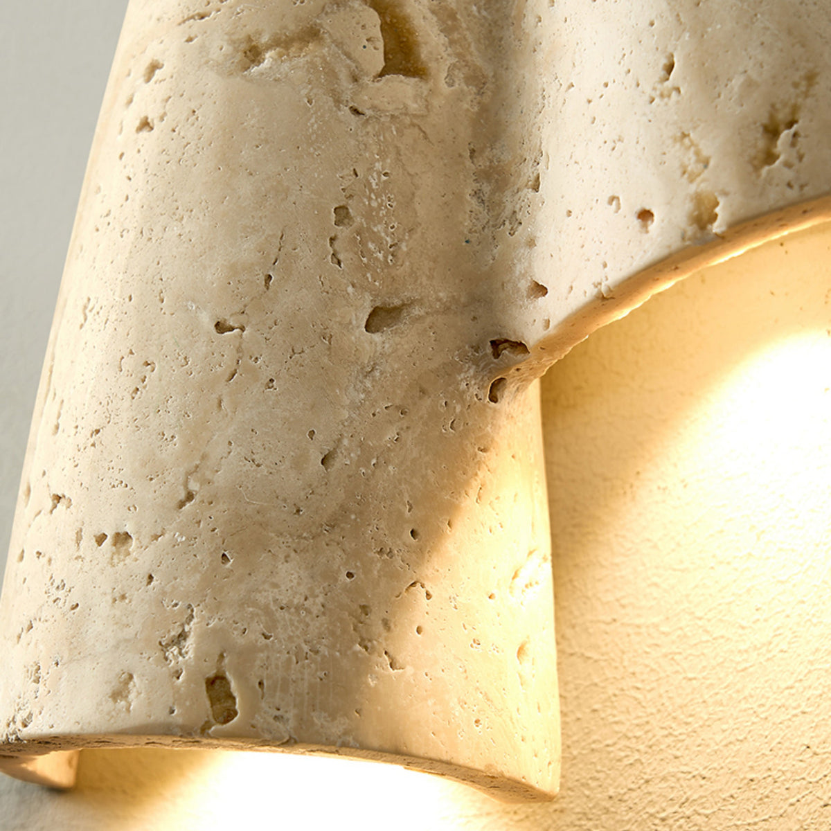 Seralaya travertin wandlamp