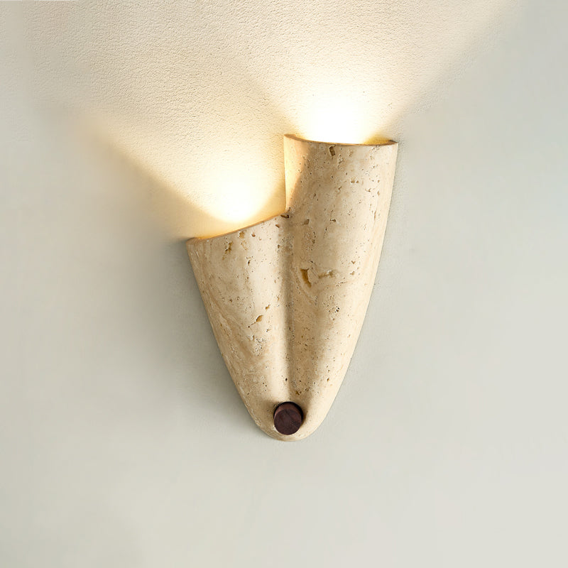 Seralaya travertin wandlamp